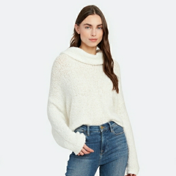 Free People Sweaters - FREE PEOPLE BFF COWL NECK SOFT KNIT SWEATER